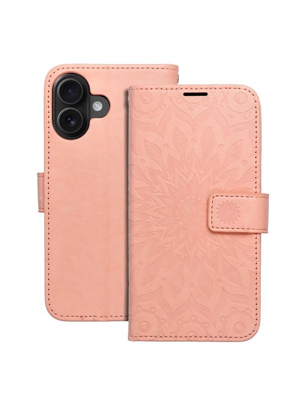 Kabura MEZZO Book do IPHONE 16 mandala peach fuzz