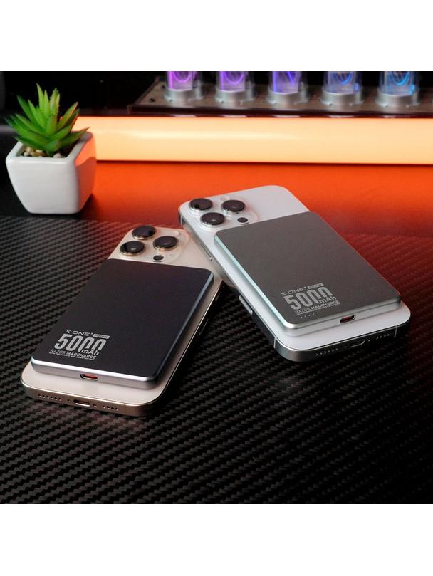 X-ONE Razor Magcharge Ultraslim (7,6mm) power bank kompatybilny z MagSafe 5000mAh
