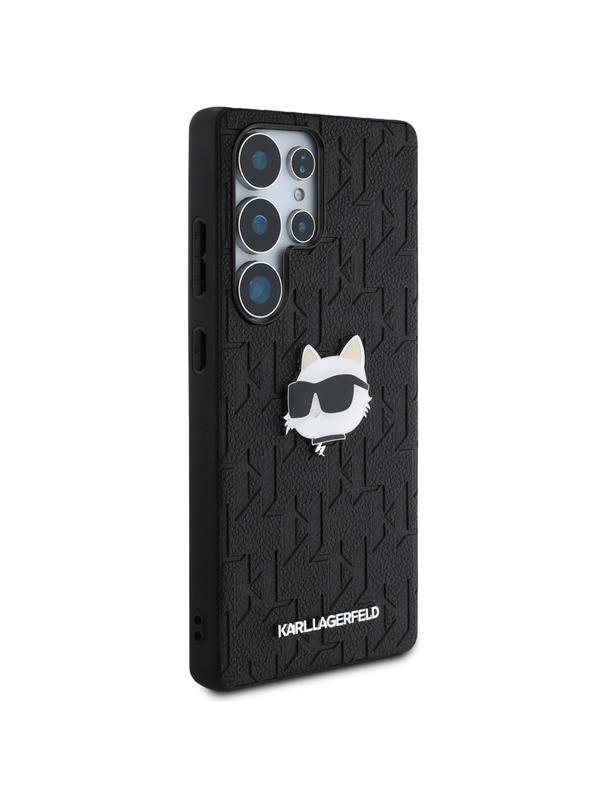 KARL LAGERFELD futerał do SAMSUNG S25 Ultra KLHCS25LPGKLCHPK (PU Monogram Choupette Head Pin) czarny
