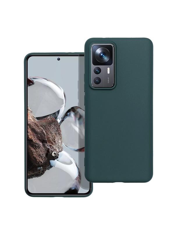 Futerał MATT do XIAOMI 12T / 12T Pro ciemnozielony