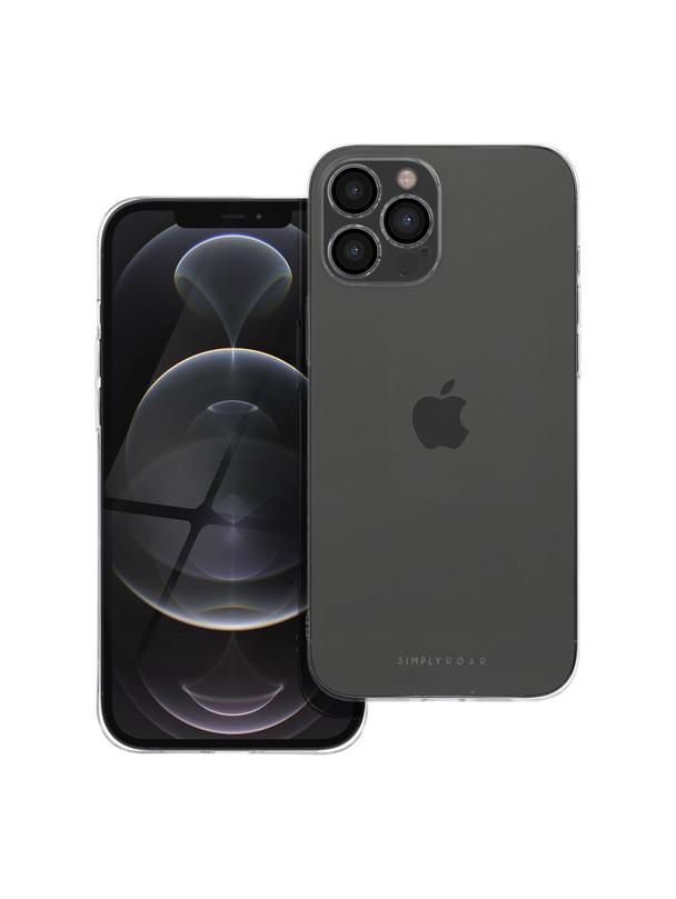 ROAR futerał PURE SIMPLE FIT do IPHONE 12 Pro Max Transparentny