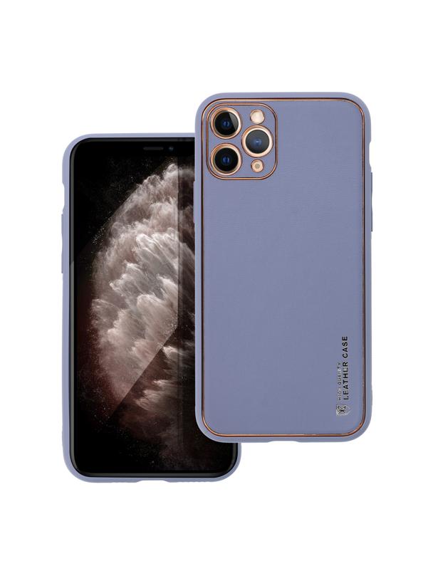 Futerał LEATHER CASE skórzany do IPHONE 11 Pro niebieski