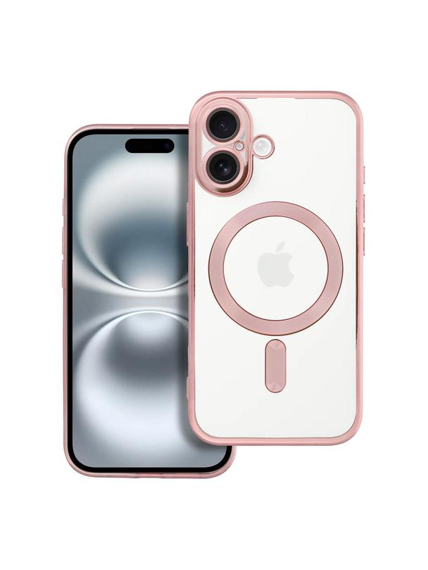 Futerał ELECTRO MAG COVER kompatybilny z MagSafe do IPHONE 16 złoty róż