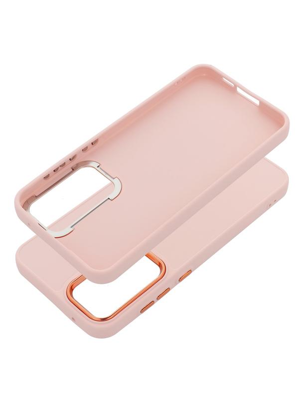 Futerał FRAME do SAMSUNG A55 5G pudrowy róż