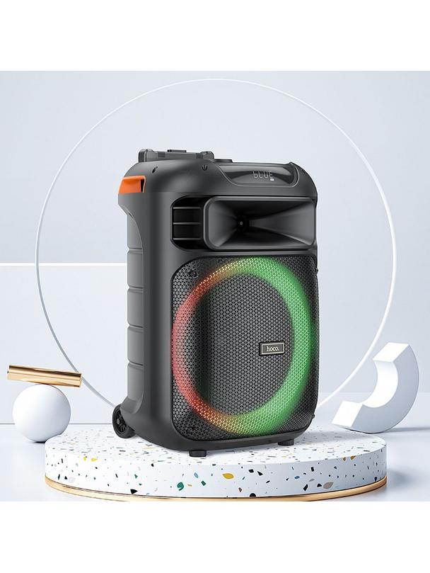 Zestaw do karaoke bluetooth 60W 7h Hoco HA5 czarny