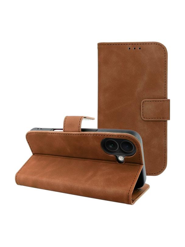Kabura TENDER Book do IPHONE 16 brązowy