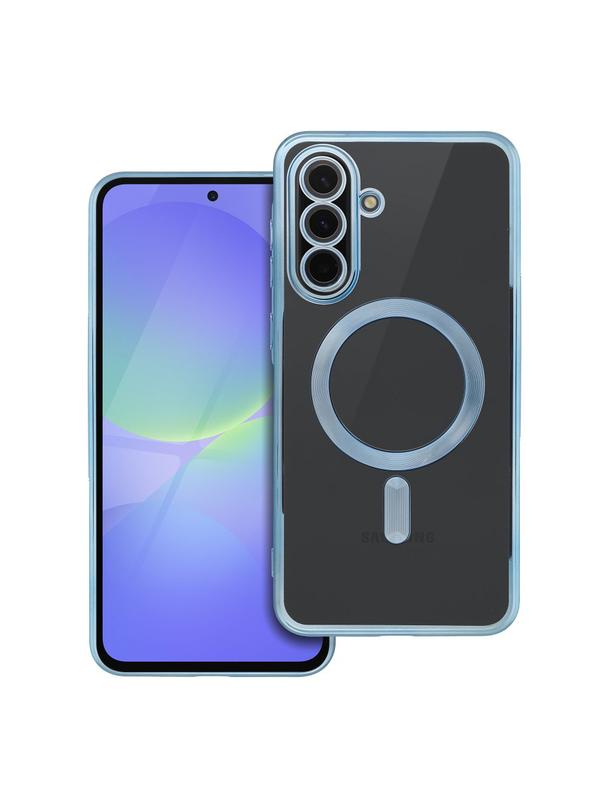 Futerał ELECTRO MAG COVER kompatybilny z MagSafe do SAMSUNG A36 niebieski