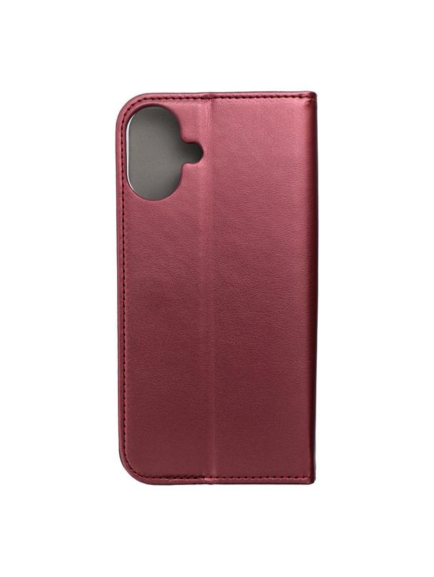 Kabura SMART MAGNETO do IPHONE 16 Plus burgundowy