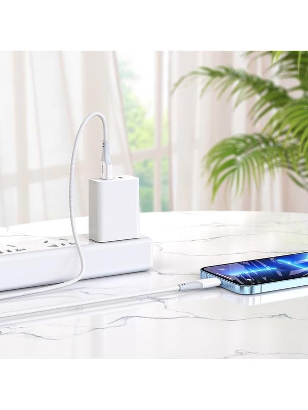 Kabel USB A do Lightning Hoco 2,4A 1 m X70 biały