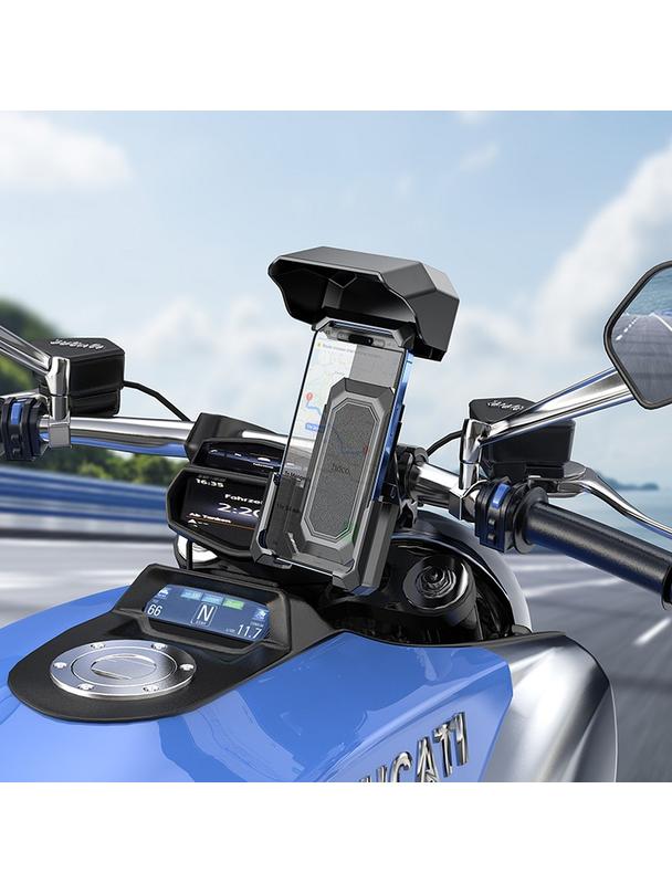 Uchwyt na telefon do roweru / motocykla Hoco do kierownicy H31 czarny