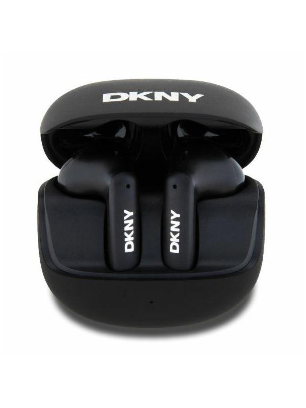 Słuchawki bezprzewodowe douszne TWS DKNY Satiny Finish DKTWST6AEHLK czarne