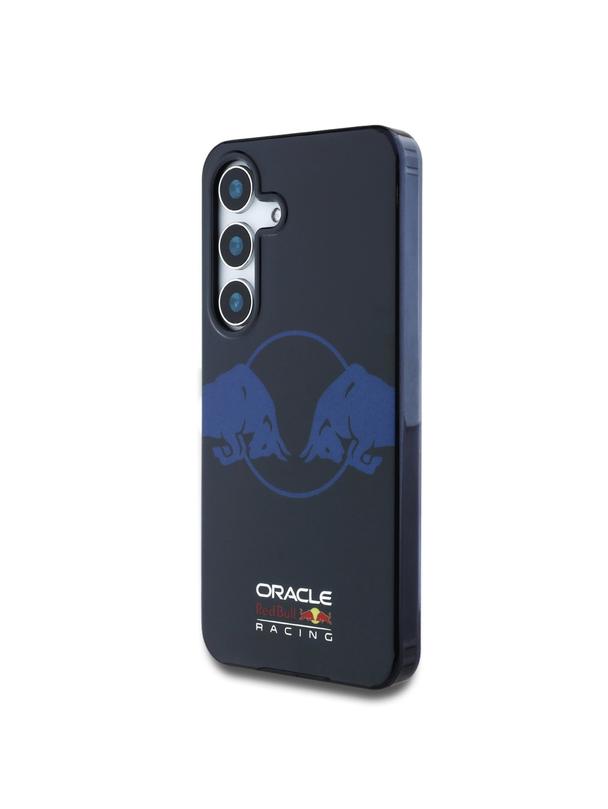 RED BULL futerał do SAMSUNG S25 RBHMS25S24HIDBV (Magnetic IML Transparent PC Two Bulls) navy