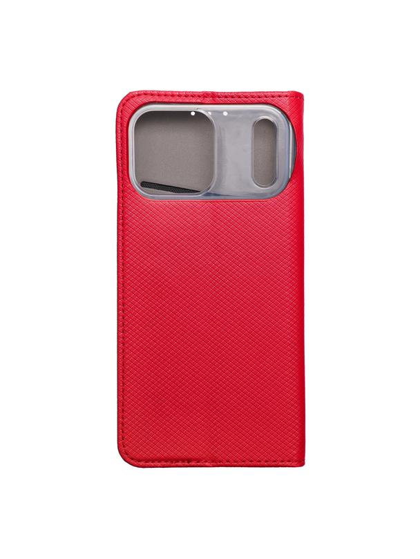 Kabura SMART CASE Book do IPHONE 17 Pro Max czerwony