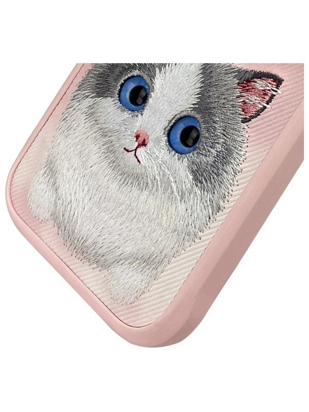 NIMMY futerał BIG EYED PET 2.0 Cat do IPHONE 16 Pro Max różowy