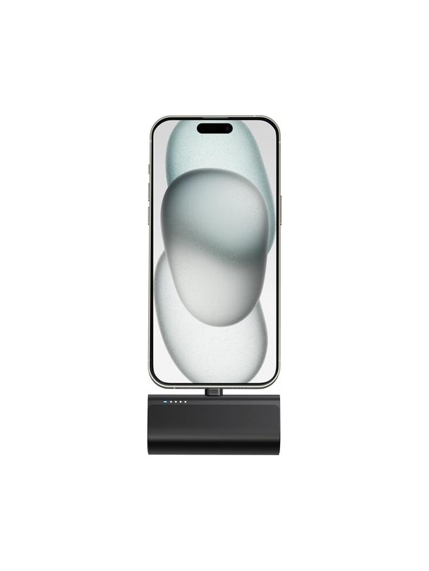 Powerbank Blue Star W0556P 2,1A 5000 mAh z wbudowanym złączem Lightning czarny