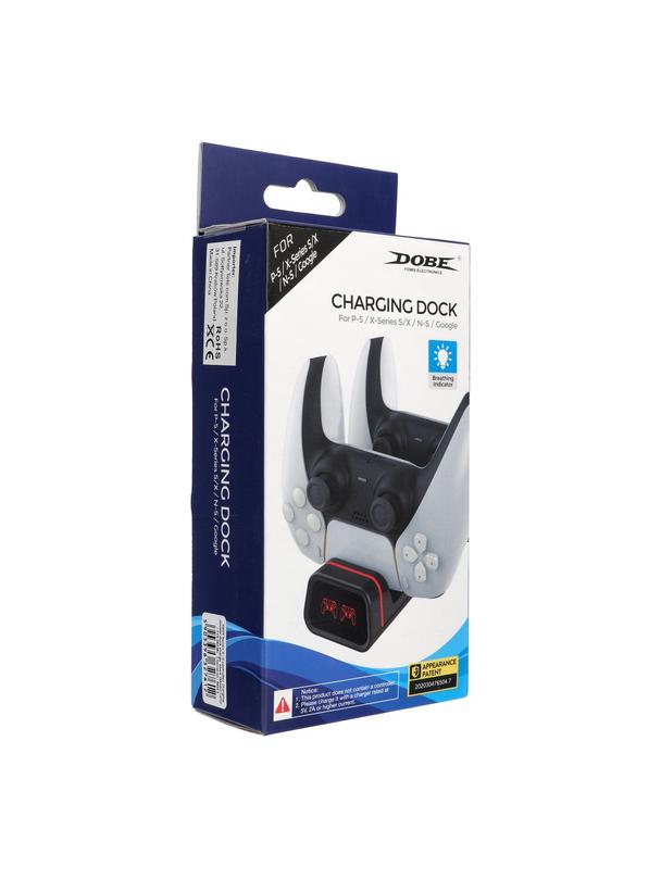 Podwójna stacja ładująca do padów XBOX Series X / S TYX-0613B czarna