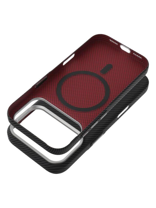 Futerał do iPhone 17 AIR Kevlar zgodny z MagSafe czarny