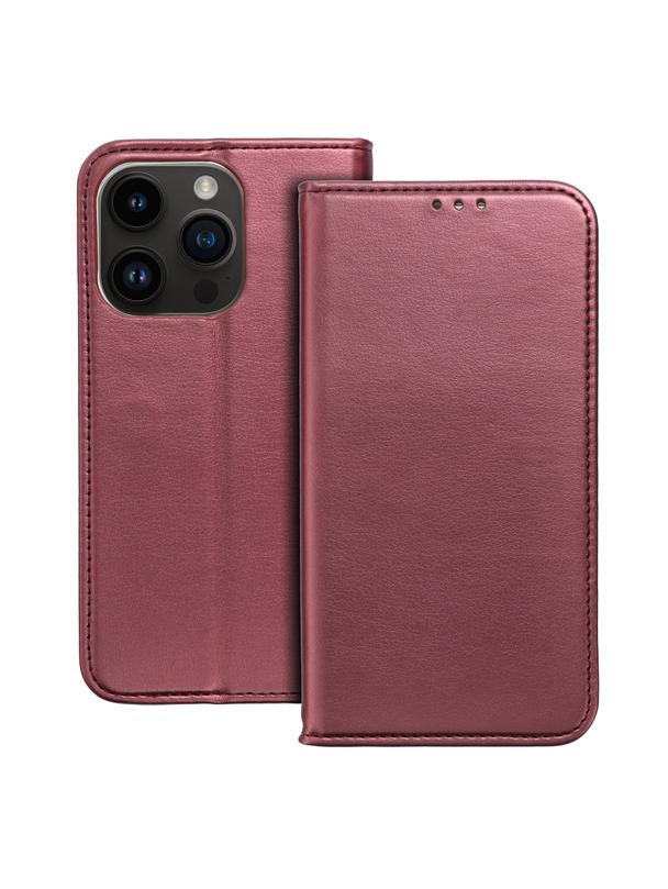 Kabura SMART MAGNETO do IPHONE 16 Pro Max burgundowy