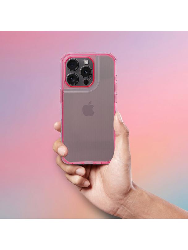 Futerał MATRIX CLEAR do IPHONE 17 Pro Max pudrowy róż