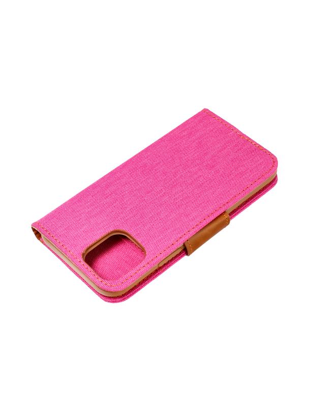 Kabura do SAMSUNG A14 4G / A14 5G Canvas Book różowy