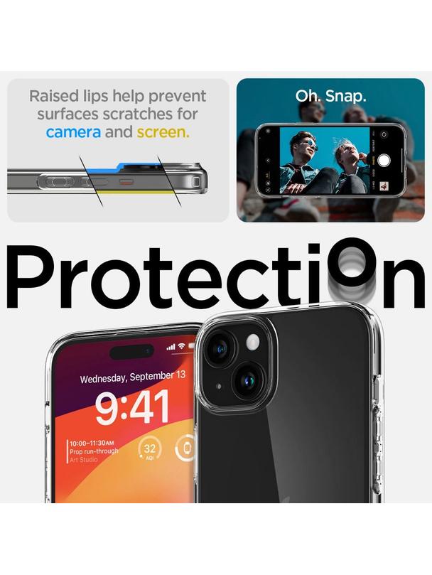 SPIGEN futerał LIQUID CRYSTAL do IPHONE 15 Plus transparent