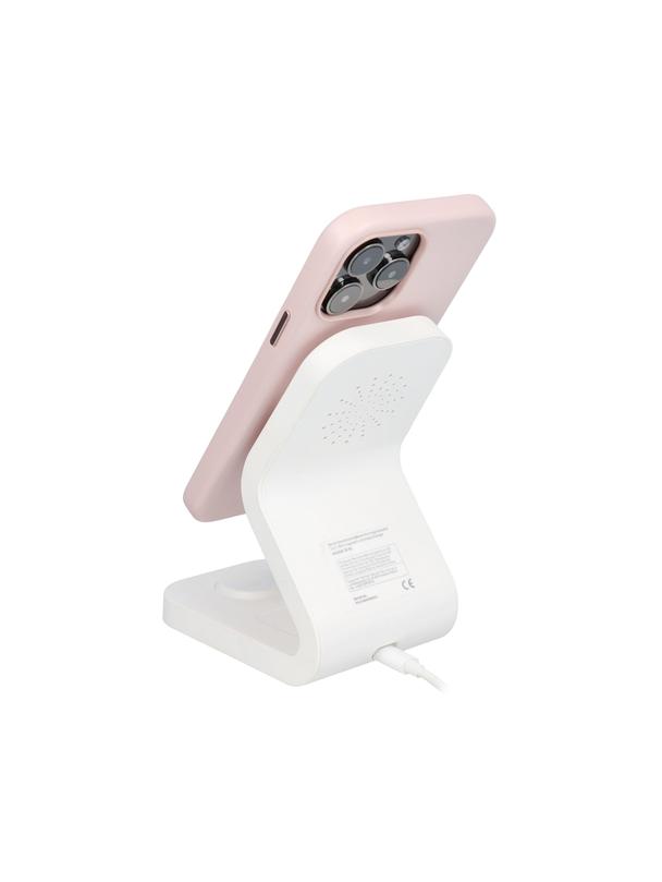 Futerał LEATHER MAG COVER kompatybilny z MagSafe do IPHONE 15 Pro różowy