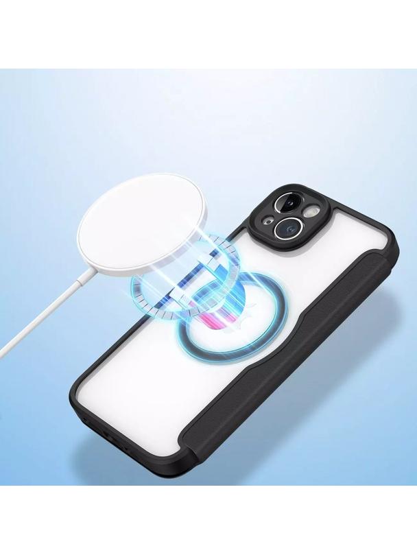 DUX DUCIS kabura SKIN X PRO kompatybilna z MagSafe do IPHONE 14 Plus czarna