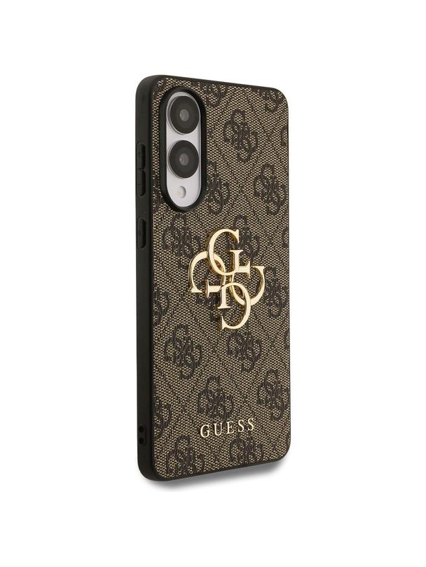 GUESS futerał do SAMSUNG S25 Edge GUHCS25E4GMGBR (4G PU Big Logo) brązowy