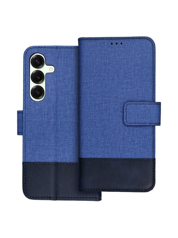 Kabura GOMMA Book do SAMSUNG S25 niebieski