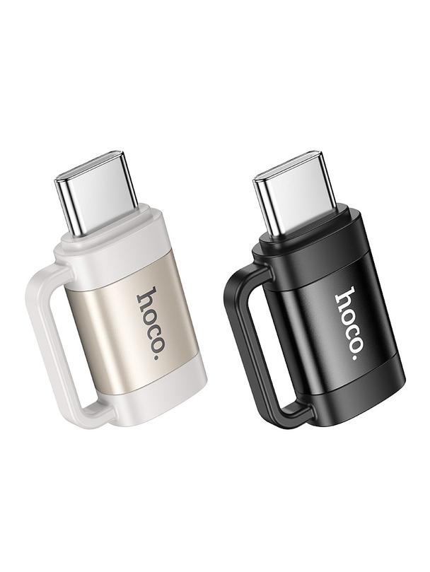 Adapter OTG USB C do Lightning Hoco 3A UA31E czarny