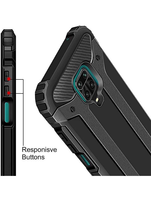 Futerał ARMOR do XIAOMI Redmi Note 9S / 9 Pro czarny