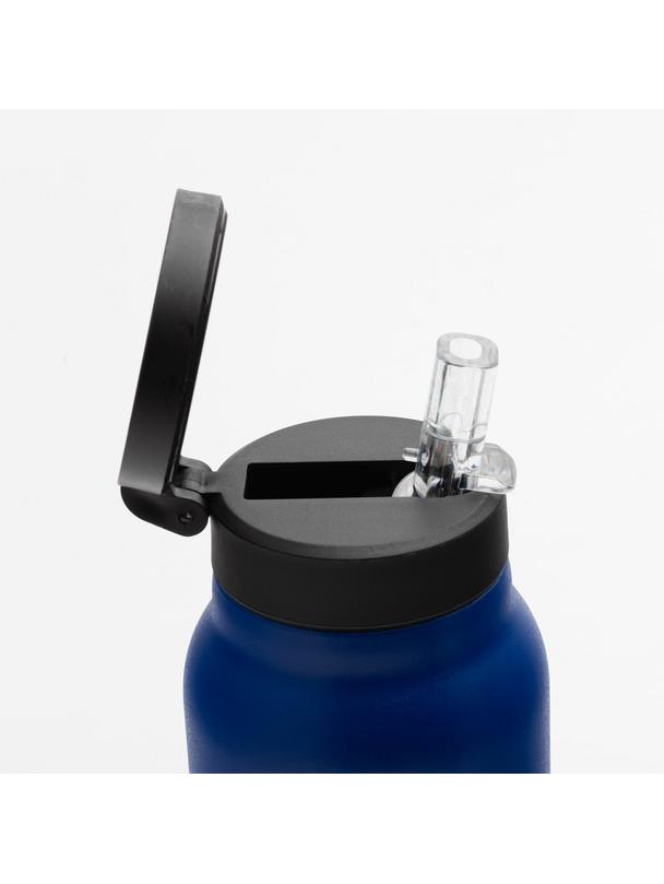 Butelka / bidon na wodę metal z uchwytem kompatybilnym z Magsafe 750ml niebieski