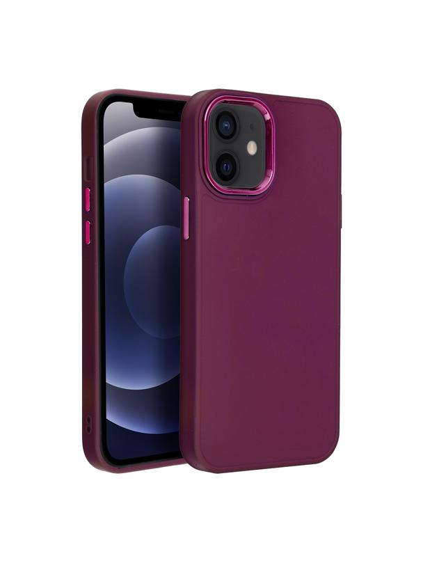 Futerał FRAME do IPHONE 12 Mini fioletowy