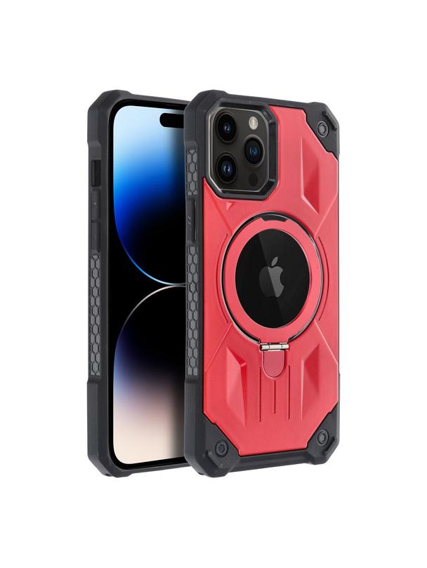 Futerał ARMOR MAG COVER kompatybilny z MagSafe do IPHONE 14 Pro czerwony