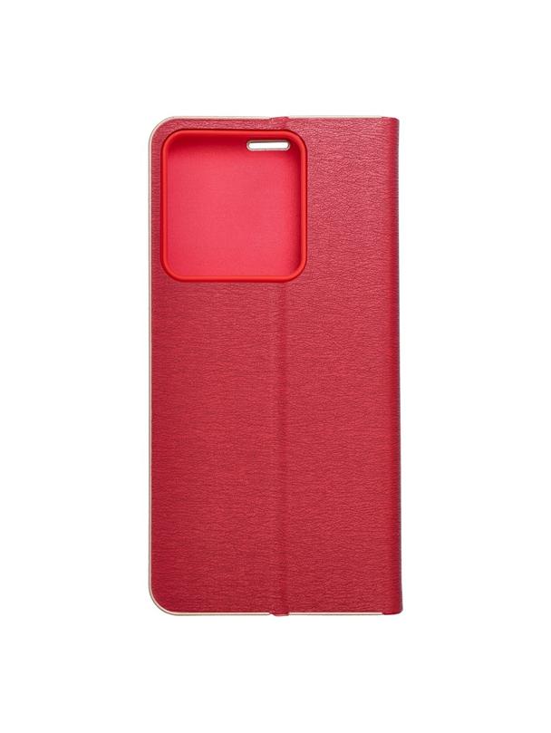 Kabura LUNA Book Gold do XIAOMI Redmi Note 13 5G czerwony