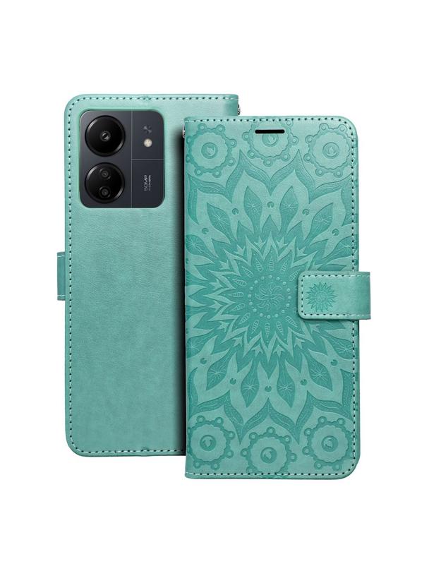 Kabura MEZZO Book do XIAOMI Redmi 13C / POCO C65 mandala zielony