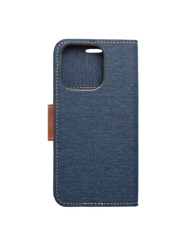 Kabura do IPHONE 16 Pro Canvas Book granatowy
