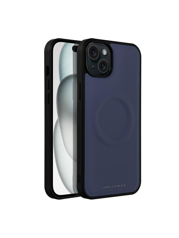 ROAR futerał MAG MORNING do IPHONE 15 Plus Granatowy