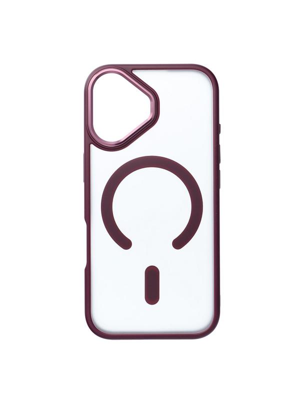 Futerał MATTE MAG COVER kompatybilny z MagSafe do IPHONE 17 czerwony