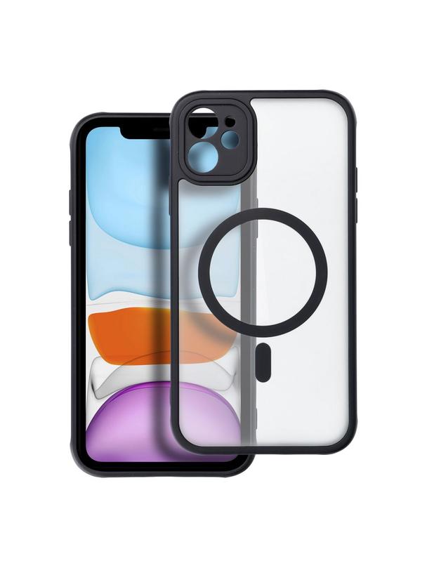 Futerał FULL MATTE MAG COVER kompatybilny z MagSafe do IPHONE 11 czarny