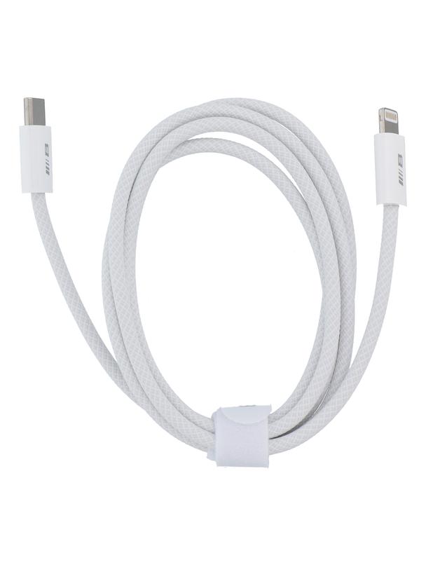 BLUEO kabel Typ C do Lightning QC4.0 60MB/S PD60W 1,2 m biały