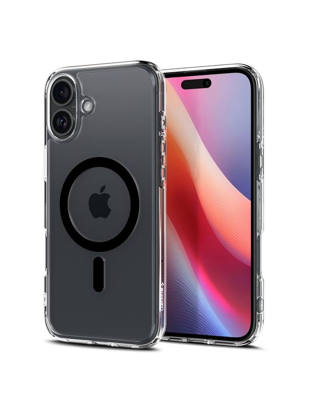 SPIGEN futerał ULTRA HYBRID MAG kompatybilny z MagSafe do IPHONE 16 Plus black