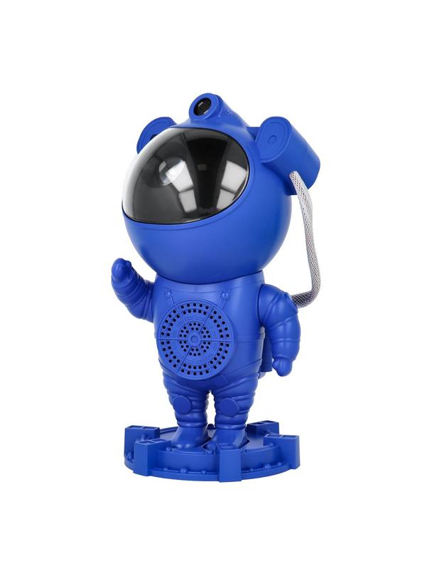 Projektor gwiazd astronauta z głośnikiem bluetooth X2503 niebieski
