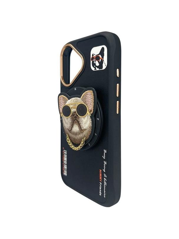 NIMMY futerał GLASSES COOL DOG kompatybilny z MagSafe do IPHONE 16 czarny
