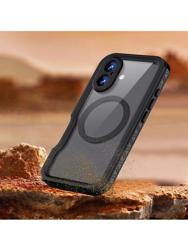 Futerał wodoodporny SHELLBOX GT kompatybilny z MagSafe do IPHONE 16 czarny