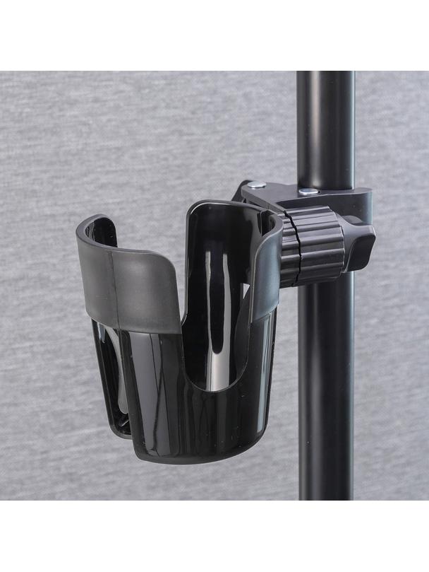 Uchwyt na bidon z zestawem montażowym FSCGE-105 czarny