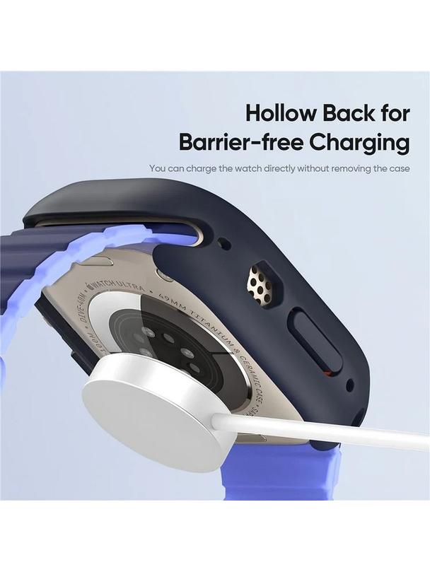 DUX DUCIS futerał BAMO do Apple Watch Ultra / Ultra 2 49 mm czarno pomarańczowy