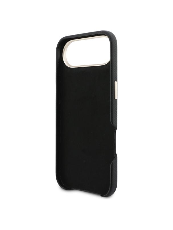 GUESS futerał do IPHONE 17 Air GUHCP17M5PS4RGGK (PU FW Resin Logo) czarny