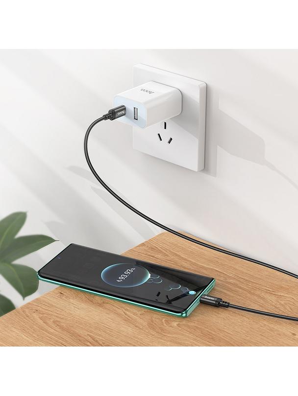 Kabel USB C do USB C Hoco PD 3A 60W 3 m X91 czarny