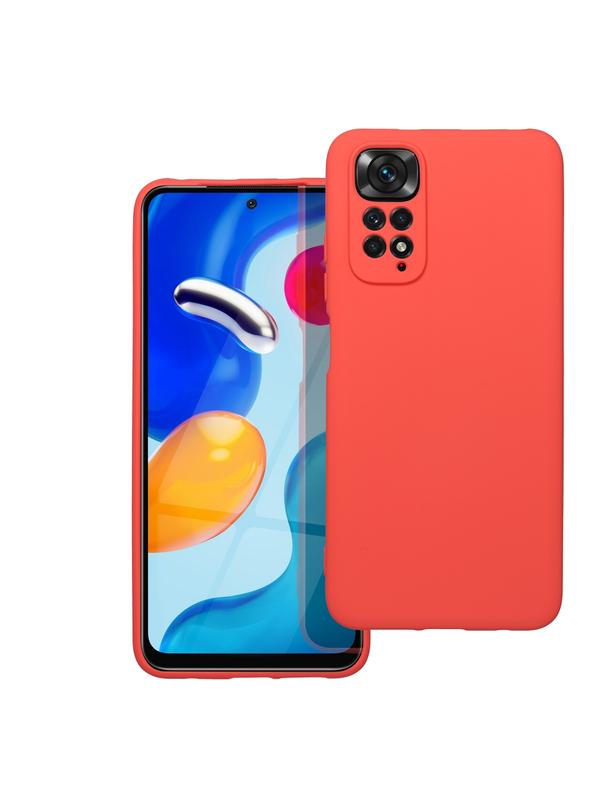 Futerał SILICONE do XIAOMI Redmi Note 11 / 11S brzoskwiniowy
